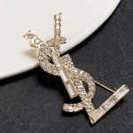 Saint Laurent YSL brooch