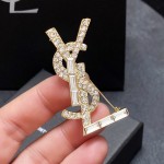 Saint Laurent YSL brooch