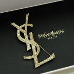 Saint Laurent YSL brooch