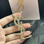 Saint Laurent YSL brooch