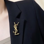 Saint Laurent YSL brooch