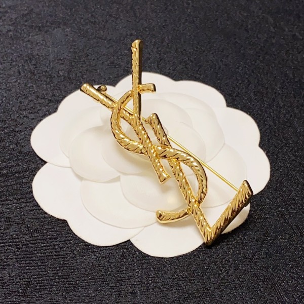 Saint Laurent YSL brooch