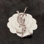 Saint Laurent YSL brooch