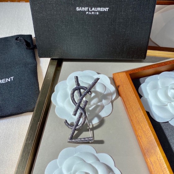 Saint Laurent YSL brooch