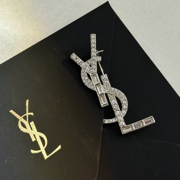 Saint Laurent YSL brooch