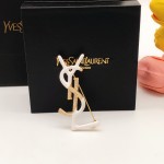 Saint Laurent YSL brooch