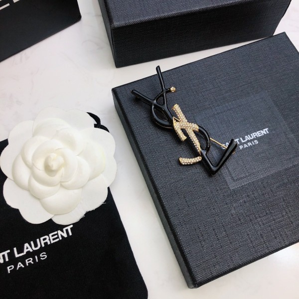 Saint Laurent YSL brooch