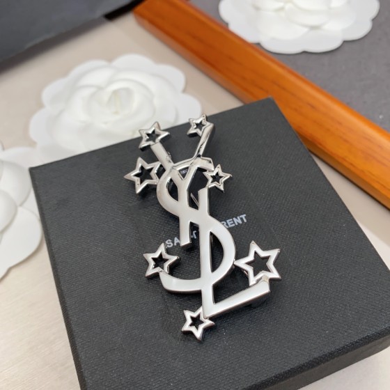 Saint Laurent YSL brooch