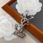 Saint Laurent YSL brooch