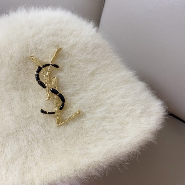 Saint Laurent YSL brooch