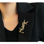 Saint Laurent YSL brooch