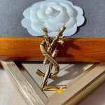 Saint Laurent YSL brooch