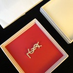 Saint Laurent YSL brooch