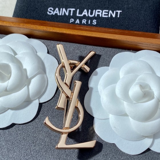 Saint Laurent YSL brooch