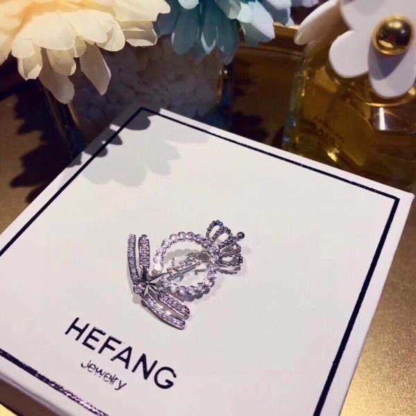 Saint Laurent YSL brooch