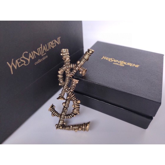 Saint Laurent YSL brooch