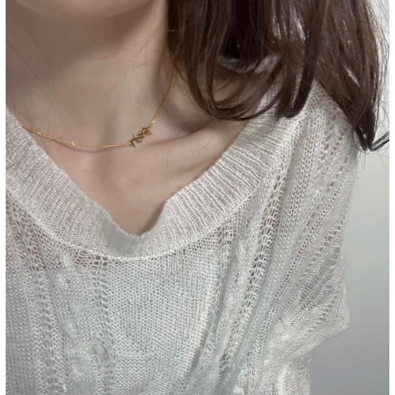 Saint Laurent YSL necklace