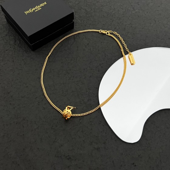 Saint Laurent YSL necklace