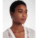 Saint Laurent YSL Tassel Chain Clause Ear Clap Stud Earrings