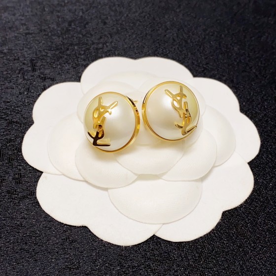 Saint Laurent YSL earrings studs
