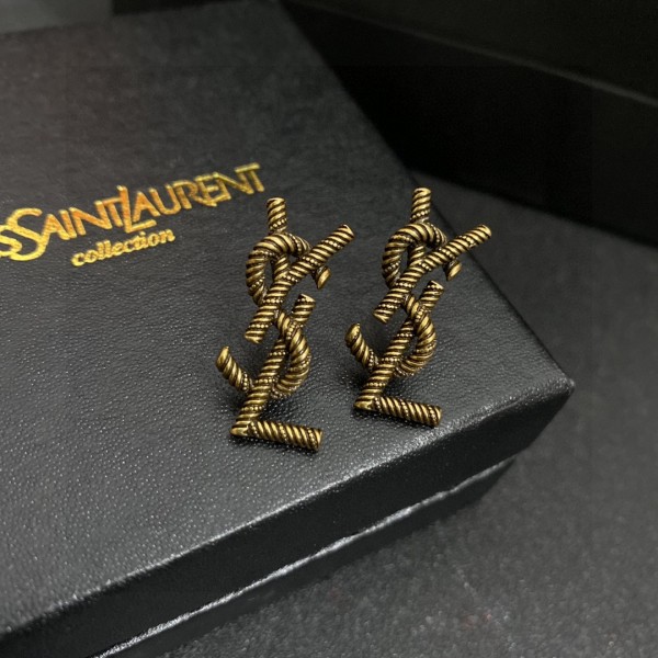 Saint Laurent YSL earrings studs
