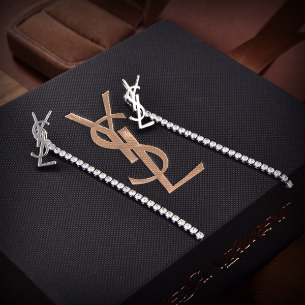 Saint Laurent YSL earrings studs