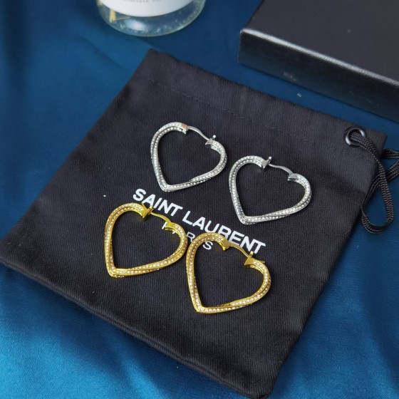 Saint Laurent YSL earrings studs