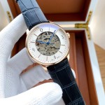 Glashütte - Skeleton design Built-in mechanical movement with automatic winding