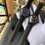 Breitling-Built-in Citizen 821A movement Sapphire scratch-resistant crystal Top layer calfskin strap