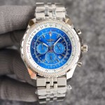 Breitling - Aviation Timepiece Collection Genuine leather strap Japanese imported multifunctional quartz movement