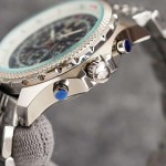 Breitling - Aviation Timepiece Collection Genuine leather strap Japanese imported multifunctional quartz movement