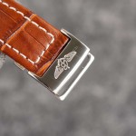 Breitling - Checker Automatic mechanical Arch bridge reinforced glass 316L steel / imported cowhide