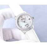 Rolex fashion women's watch simple three needle super luminous at night
