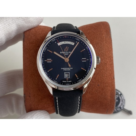 Breitling - Puia Automatic 316L steel CNC polished to perfection