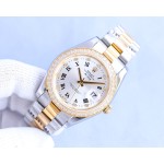 Rolex men's watch classic big three needle design