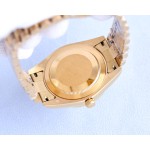 Rolex men's watch classic big three needle design