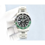 Rolex Greenwich-Master GMT V4 Black and Green Ceramic Bezel