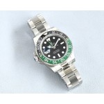 Rolex Greenwich-Master GMT V4 Black and Green Ceramic Bezel
