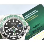 Rolex Greenwich-Master GMT V4 Black and Green Ceramic Bezel