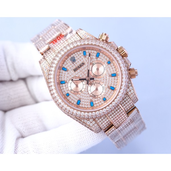 Rolex Cosmic Chronograph Daytona Gypsophila 40 Series