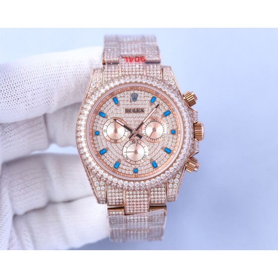 Rolex Cosmic Chronograph Daytona Gypsophila 40 Series