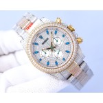 Rolex Cosmic Chronograph Daytona Gypsophila 40 Series