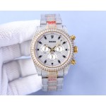 Rolex Cosmic Chronograph Daytona Gypsophila 40 Series