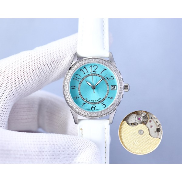 Blancpain - Fashion Women's Watch Night Time Super Luminous High-end Mother-of-Pearl Dial