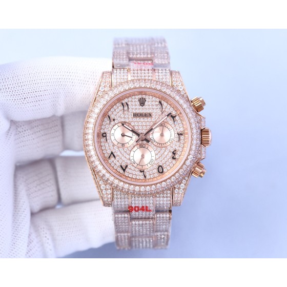 Rolex Cosmic Chronograph Daytona Gypsophila 40 Series