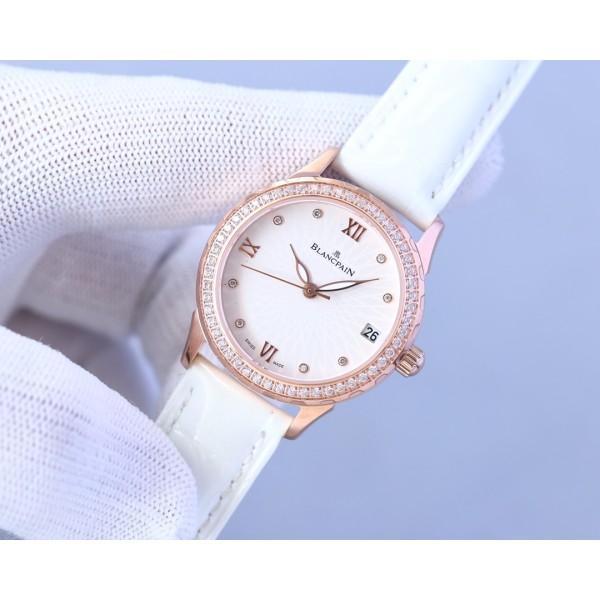 Blancpain - Fashion Women's Watch Night Time Super Luminous High-end Mother-of-Pearl Dial