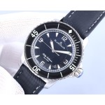 Blancpain - Fifty Quest Ultra-thin case with CNC engraved coin outer line process