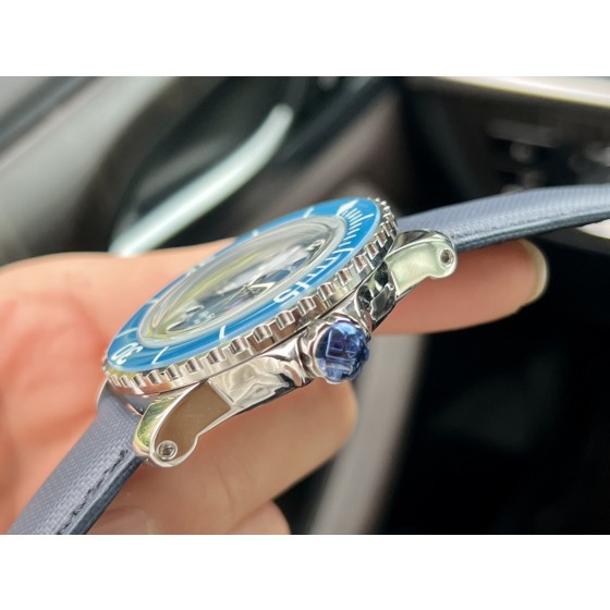 Blancpain-Tw Manufacture Blancpain Fifty Fathoms 16 stainless steel metal case with sapphire bezel mirror