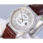 Rolex Full Diamond Journal Ladies