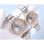 Rolex 316 top stainless steel material, stainless steel bezel set with multiple Swarovski diamonds